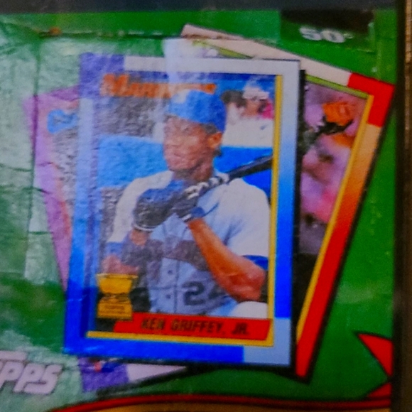 Topps baseball real one! Bubble gum cards